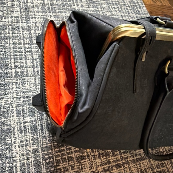 Laflore Trolala carryon luggage suitcase handbag cork w dust bag packing cubes - Picture 4 of 16